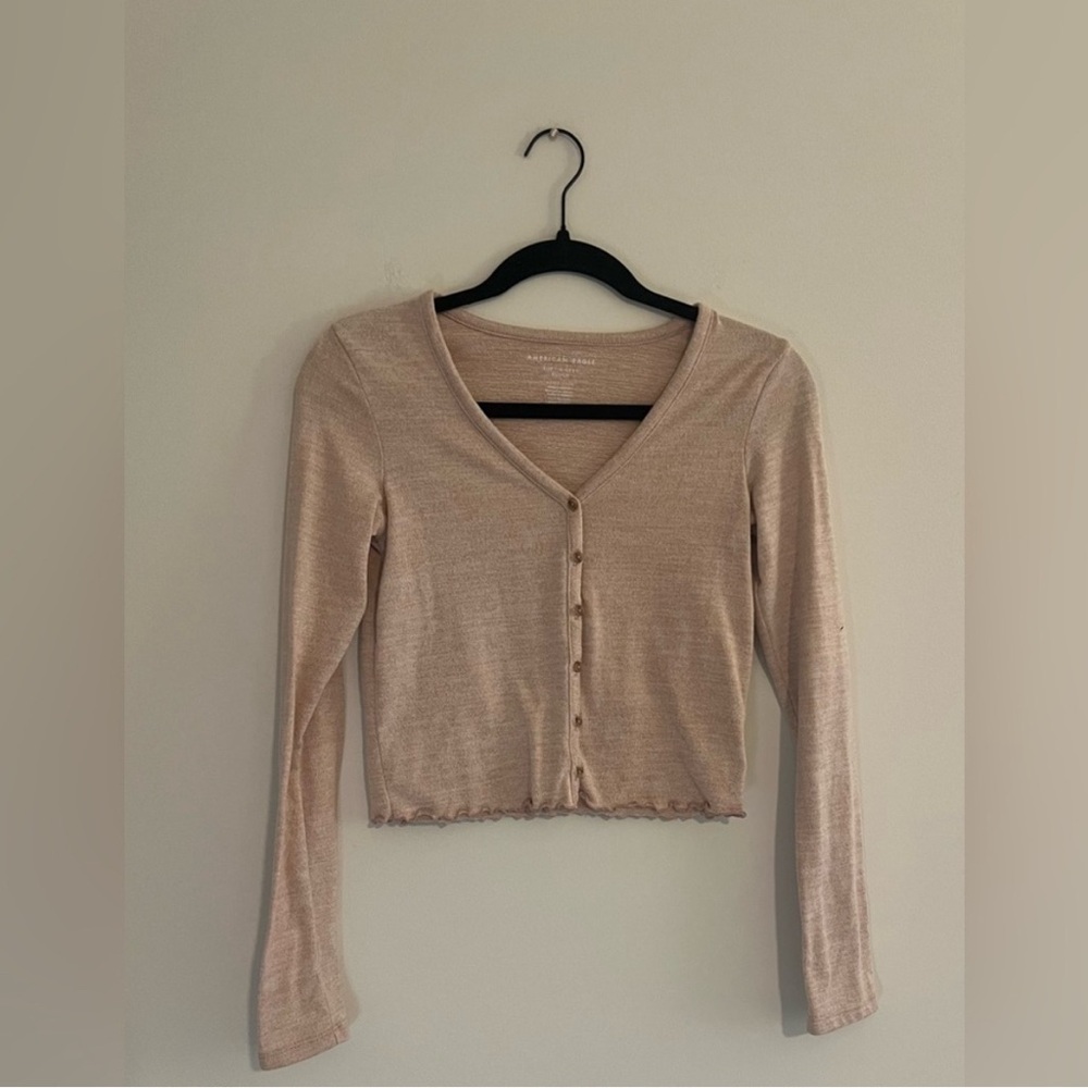 American Eagle - Pink Soft & Sexy Plush Cardigan - Size XS
